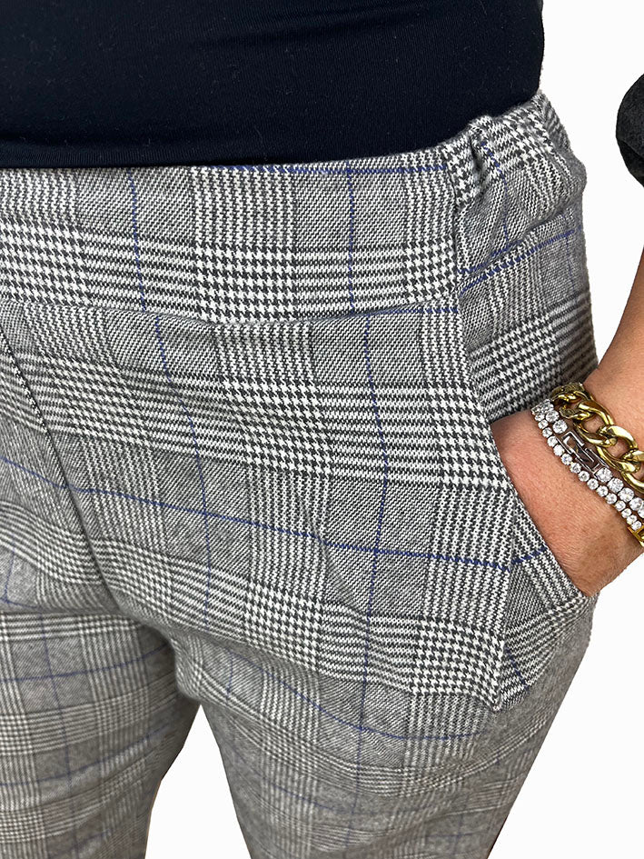 Pantalone DANET Principe di Galles-Pantaloni e Shorts ADULTI-I Leoncini Shop