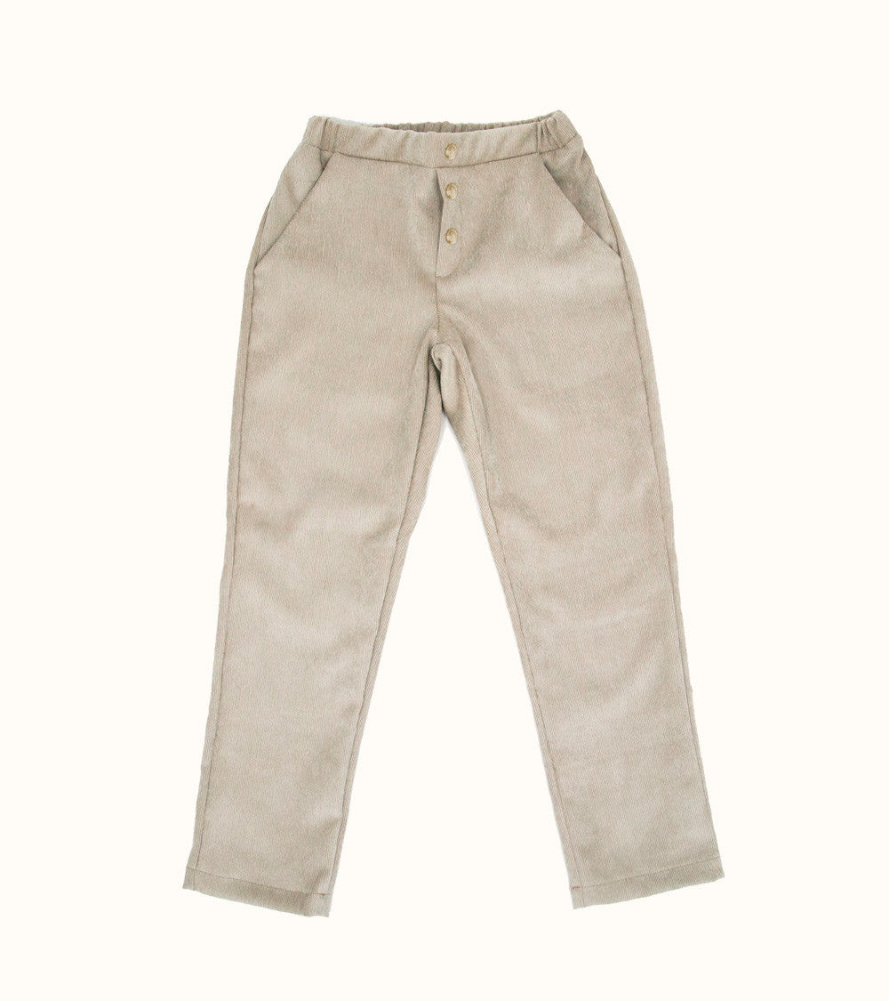 Pantalone in velluto millerighe FILIPPO-OUTLET Pantaloni e Shorts-I Leoncini Shop