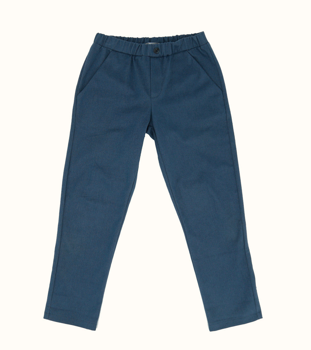 Pantalone in gabardina ROBERTO-Pantaloni e Shorts-I Leoncini Shop
