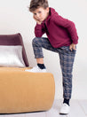 Pantalone tartan ROBERTO-OUTLET Pantaloni e Shorts-I Leoncini Shop